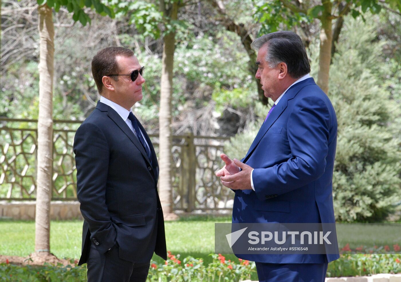 Russian Prime Minister Dmitry Medvedev's working visit to Tajikistan