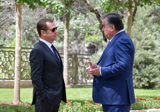 Russian Prime Minister Dmitry Medvedev's working visit to Tajikistan