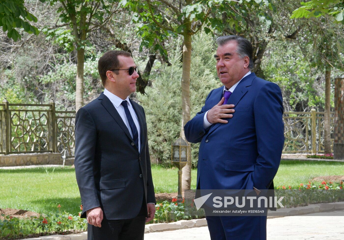 Russian Prime Minister Dmitry Medvedev's working visit to Tajikistan