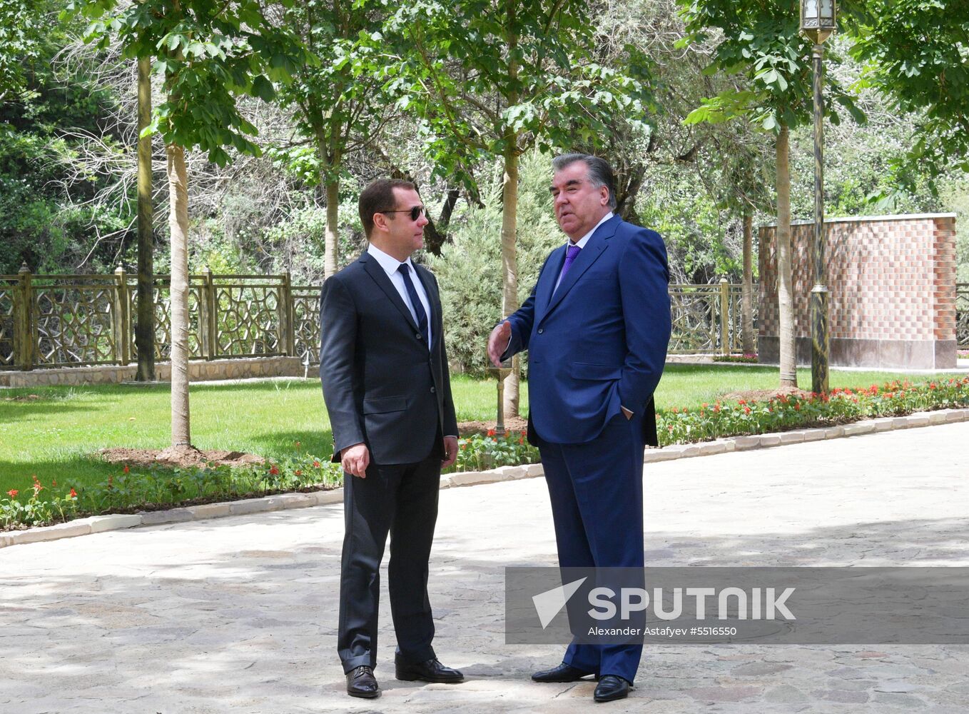 Russian Prime Minister Dmitry Medvedev's working visit to Tajikistan