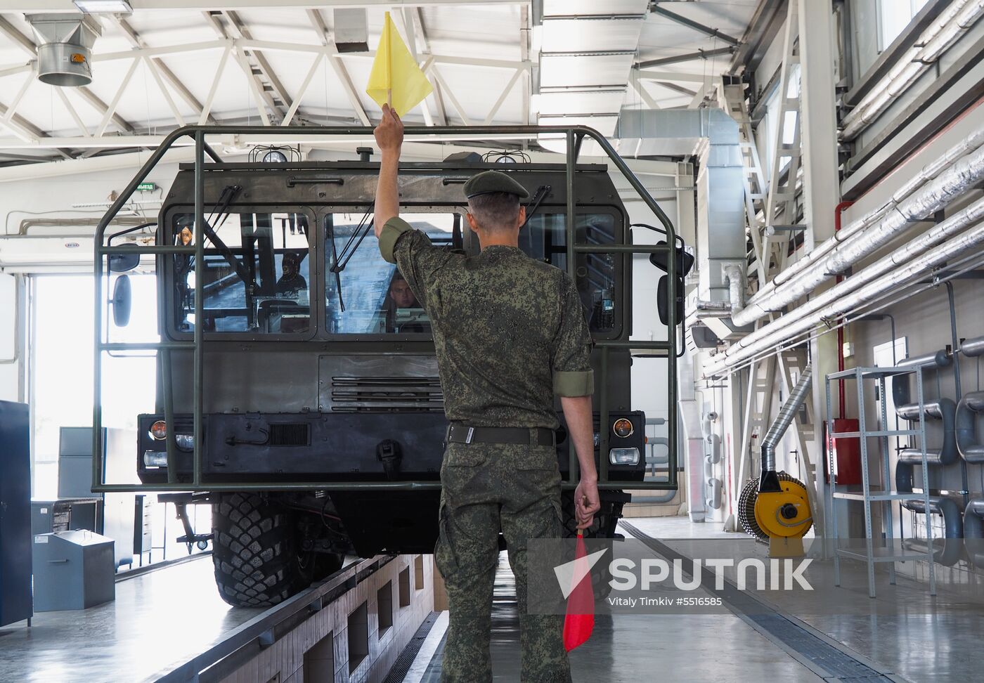 Servicing yard for Iskander-M missile systems opened