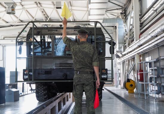 Servicing yard for Iskander-M missile systems opened