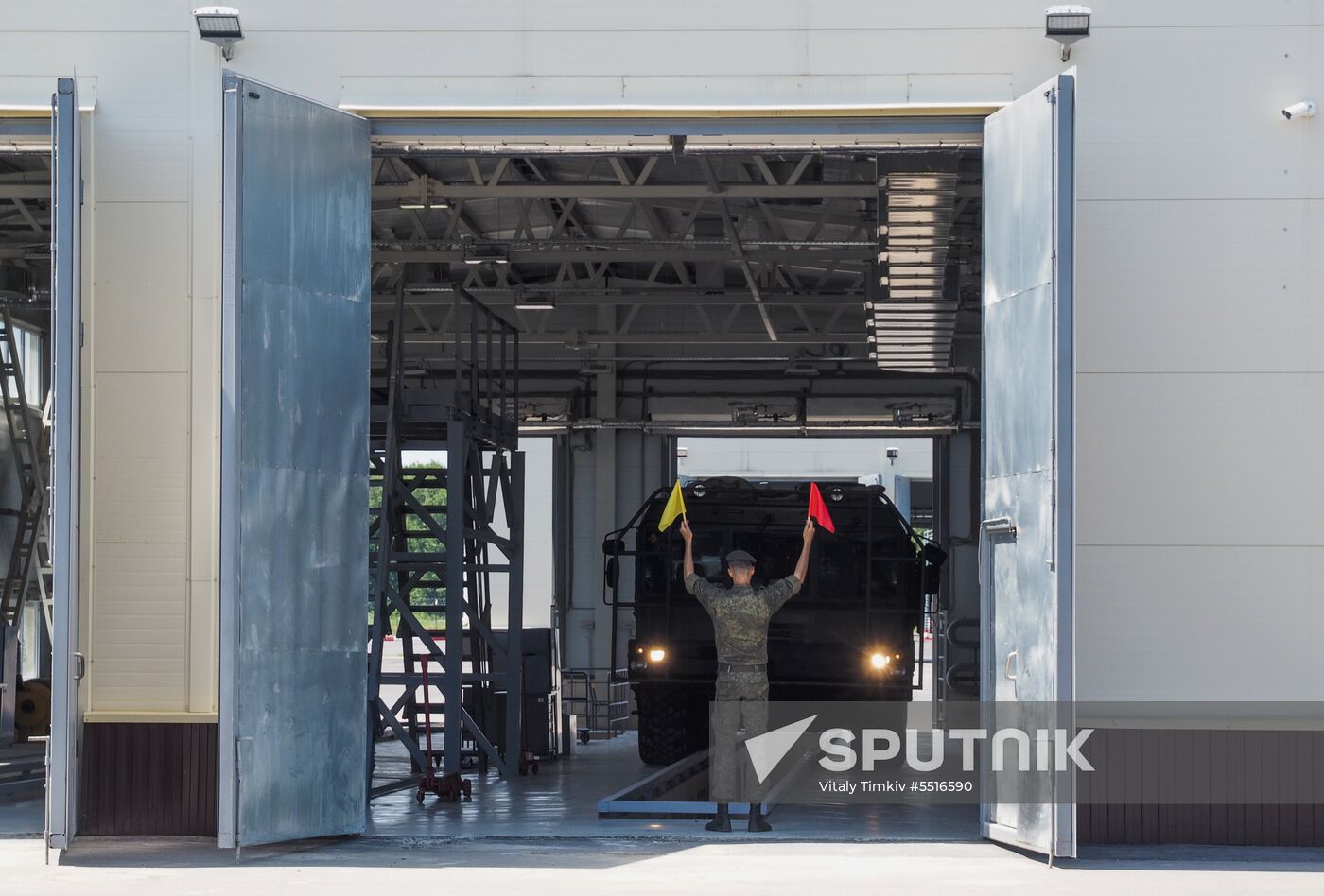 Servicing yard for Iskander-M missile systems opened
