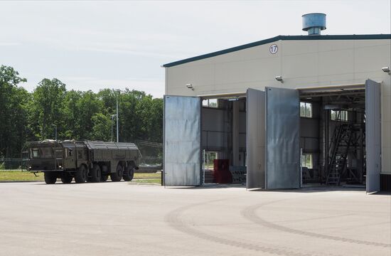 Servicing yard for Iskander-M missile systems opened