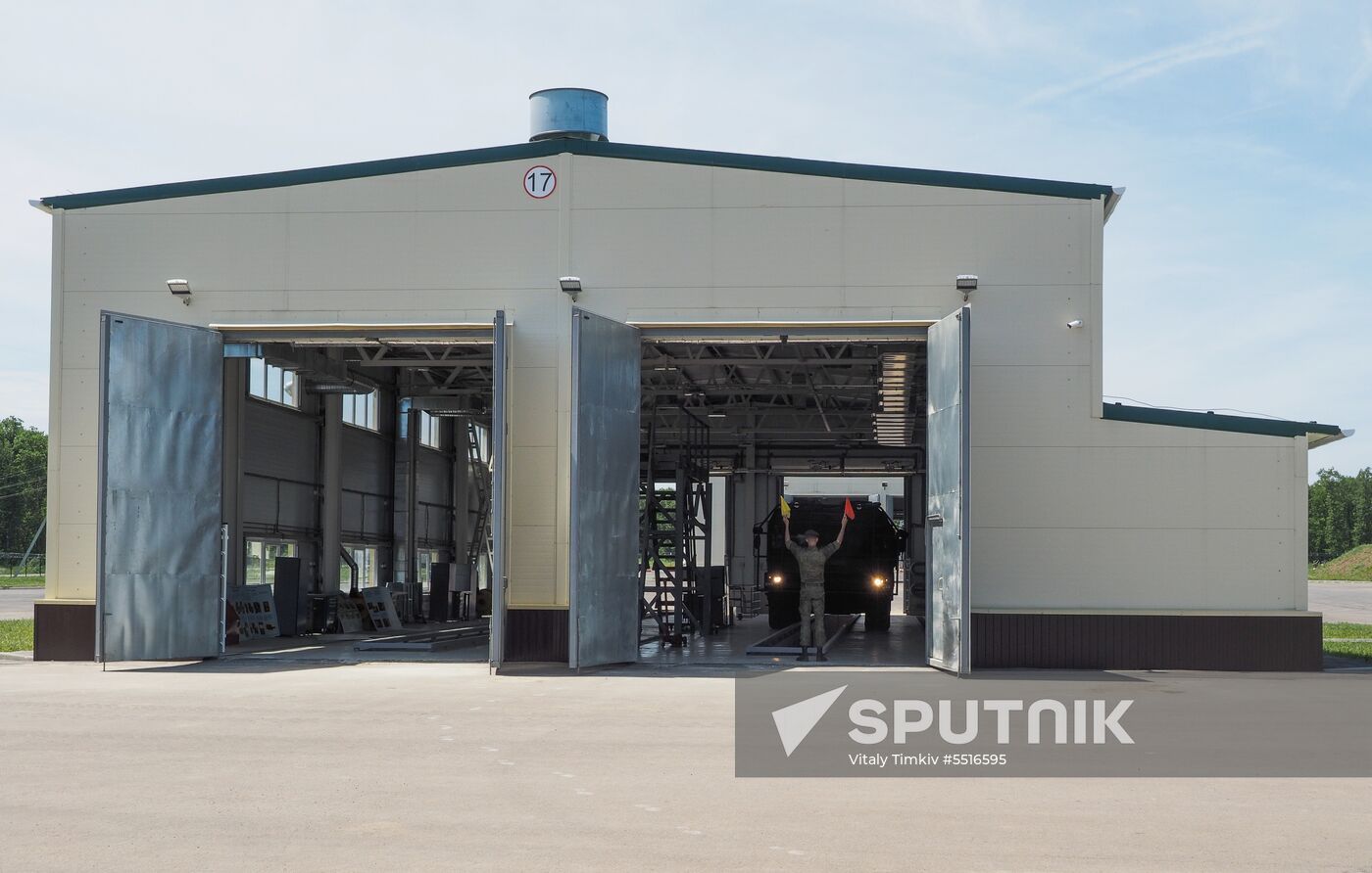 Servicing yard for Iskander-M missile systems opened