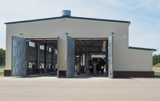 Servicing yard for Iskander-M missile systems opened