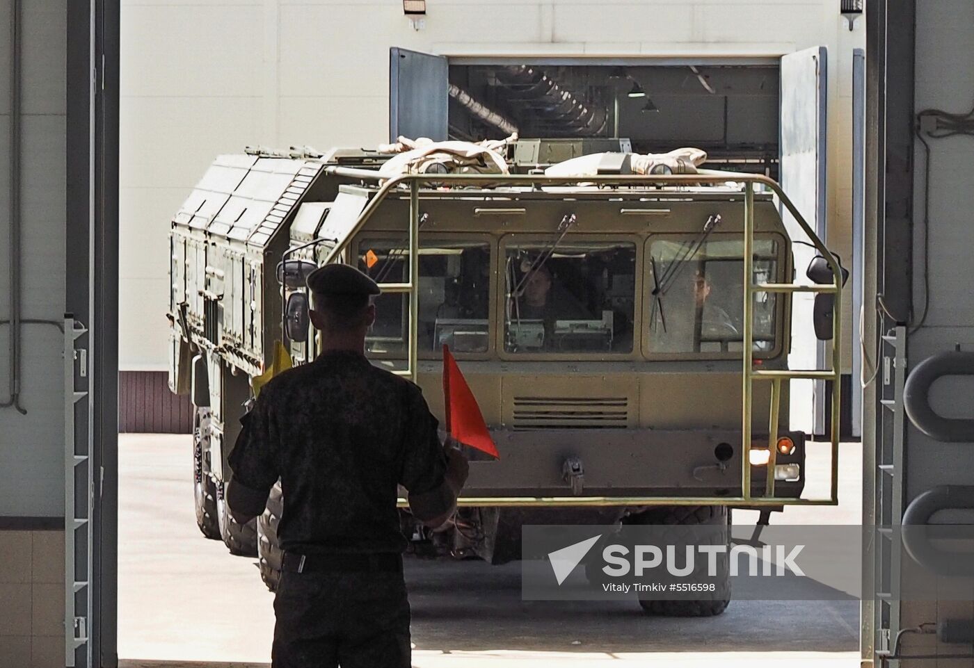 Servicing yard for Iskander-M missile systems opened
