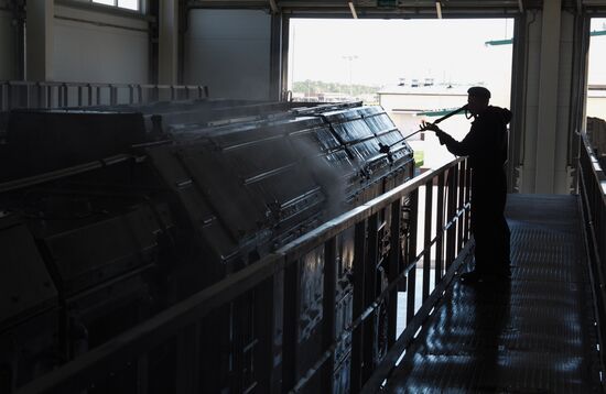 Servicing yard for Iskander-M missile systems opened