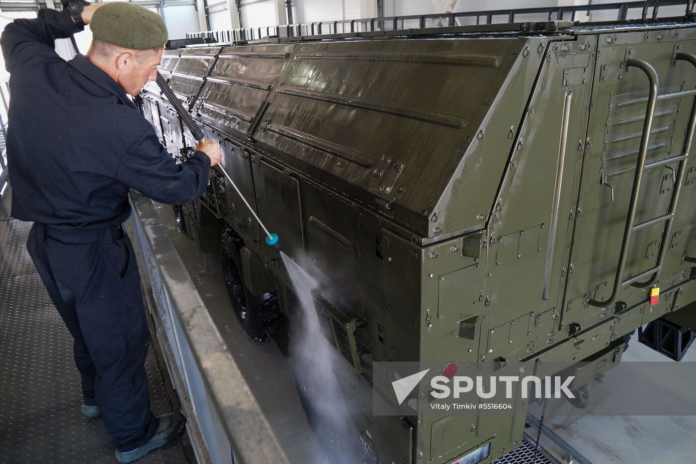 Servicing yard for Iskander-M missile systems opened