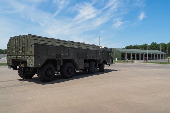 Servicing yard for Iskander-M missile systems opened