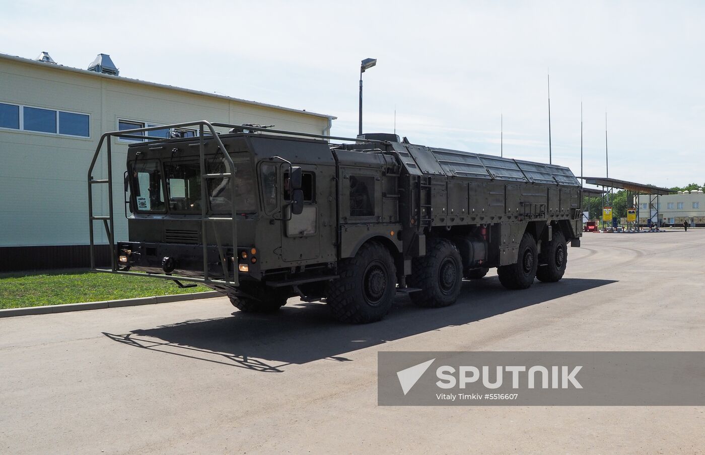Servicing yard for Iskander-M missile systems opened