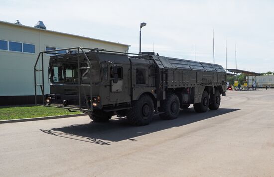 Servicing yard for Iskander-M missile systems opened