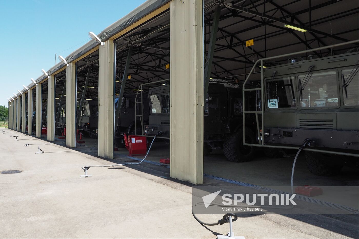 Servicing yard for Iskander-M missile systems opened