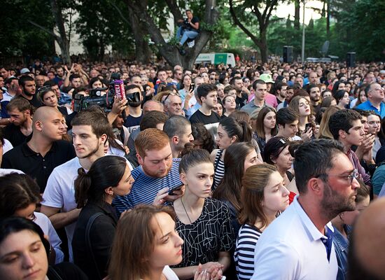 Protests in Tbilisi