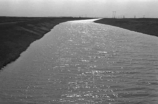 Saratov irrigation canal