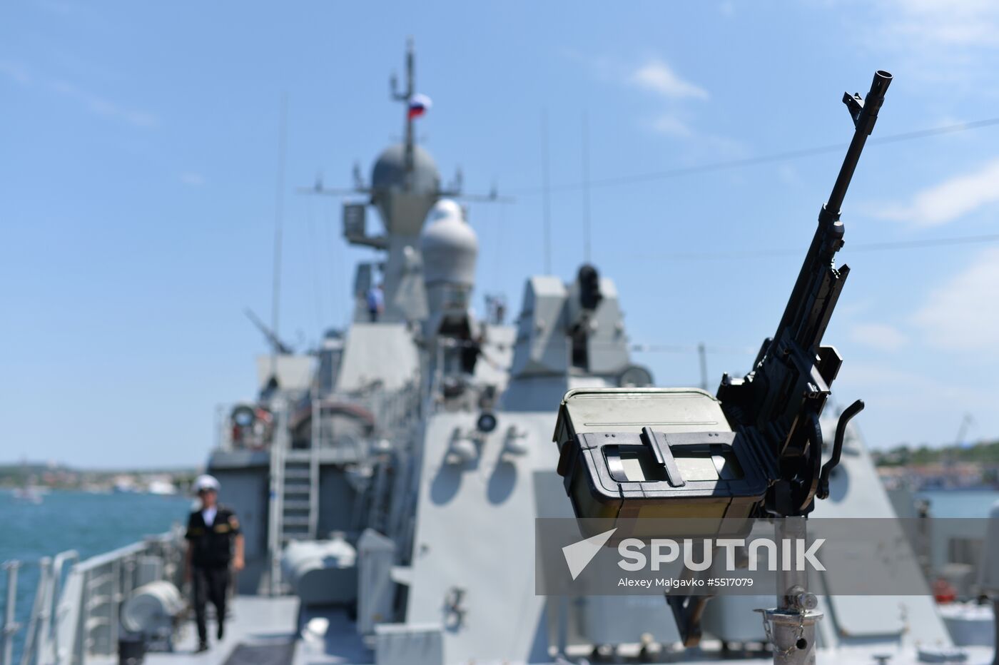 Vyshny Volochek corvette hoists St. Andrew's flag in Sevastopol