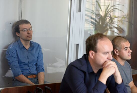 Court hears journalist Vasily Muravitsky's case in Zhitomir