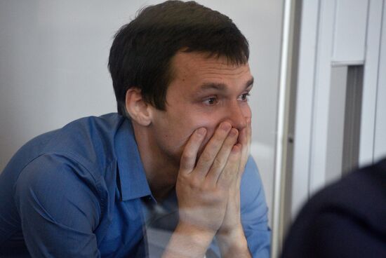 Court hears journalist Vasily Muravitsky's case in Zhitomir