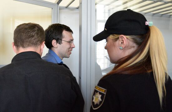 Court hears journalist Vasily Muravitsky's case in Zhitomir