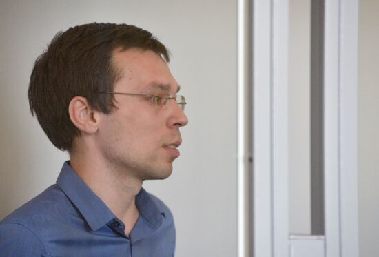 Court hears journalist Vasily Muravitsky's case in Zhitomir