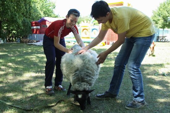 International Children's Day in Donetsk and Lugansk