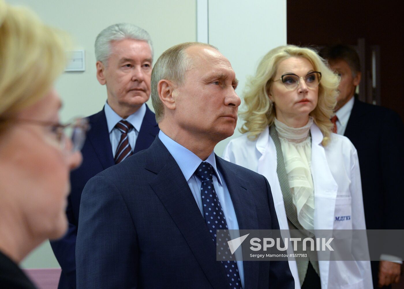 President Vladimir Putin visits Morozov Children's Hospital