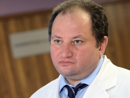 President Vladimir Putin visits Morozov Children's Hospital