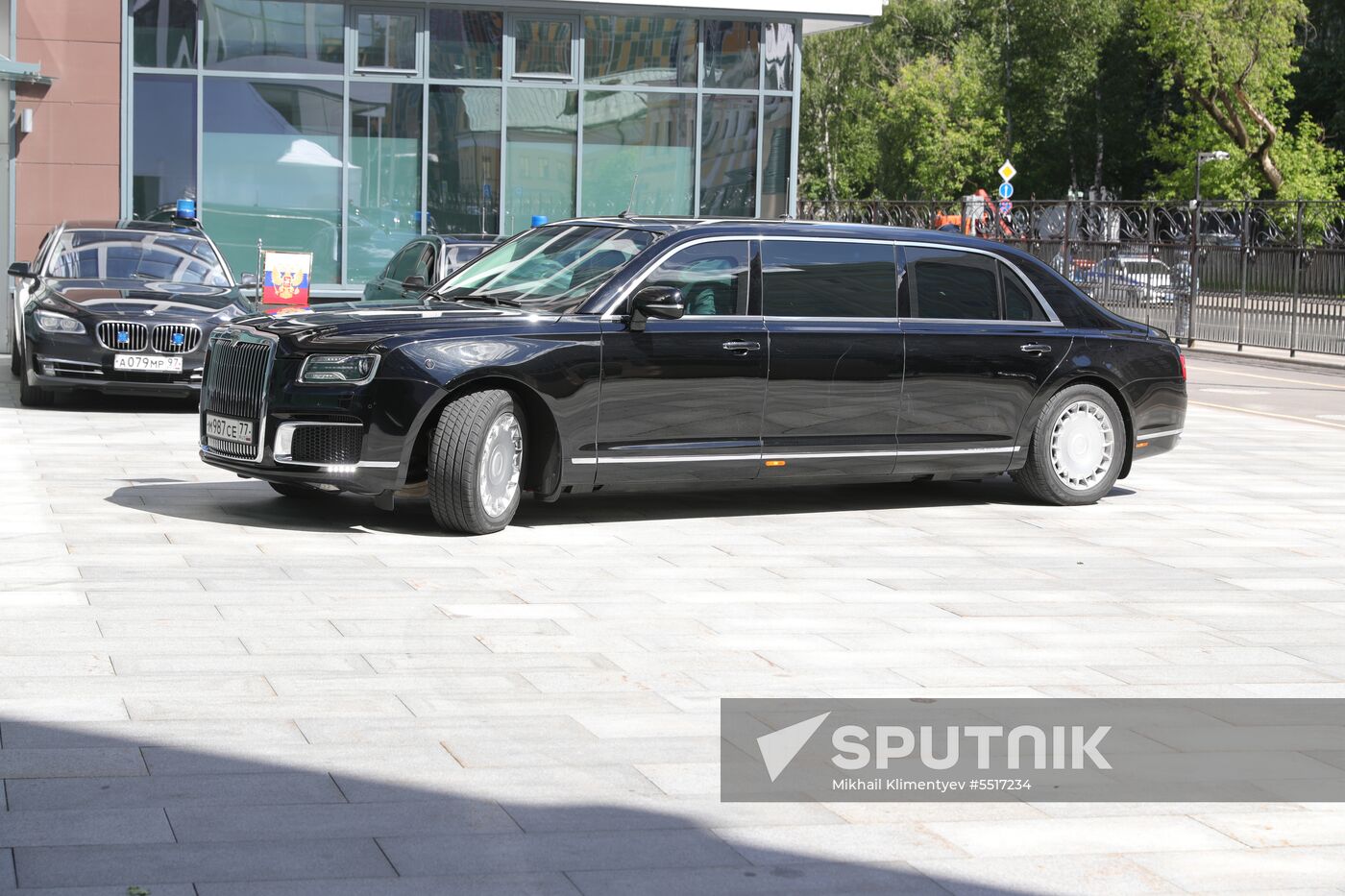 President Vladimir Putin visits Morozov Children's Hospital