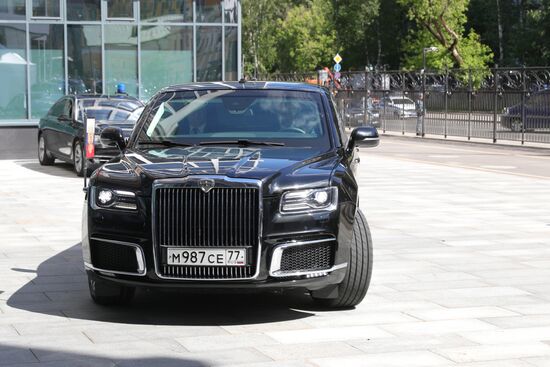 President Vladimir Putin visits Morozov Children's Hospital