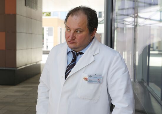 President Vladimir Putin visits Morozov Children's Hospital