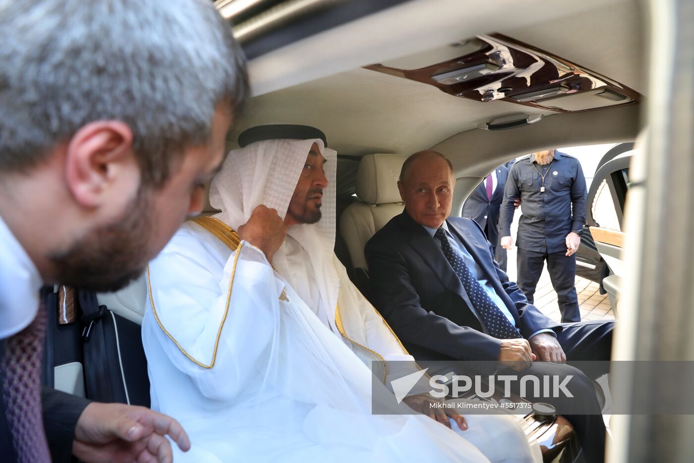 President Putin meets with Crown Prince of Abu Dhabi Mohammed Al Nahyan