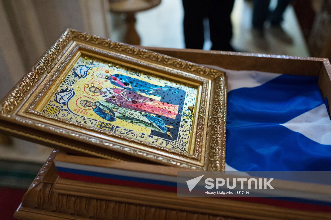 Vyshny Volochek corvette hoists St. Andrew's flag in Sevastopol