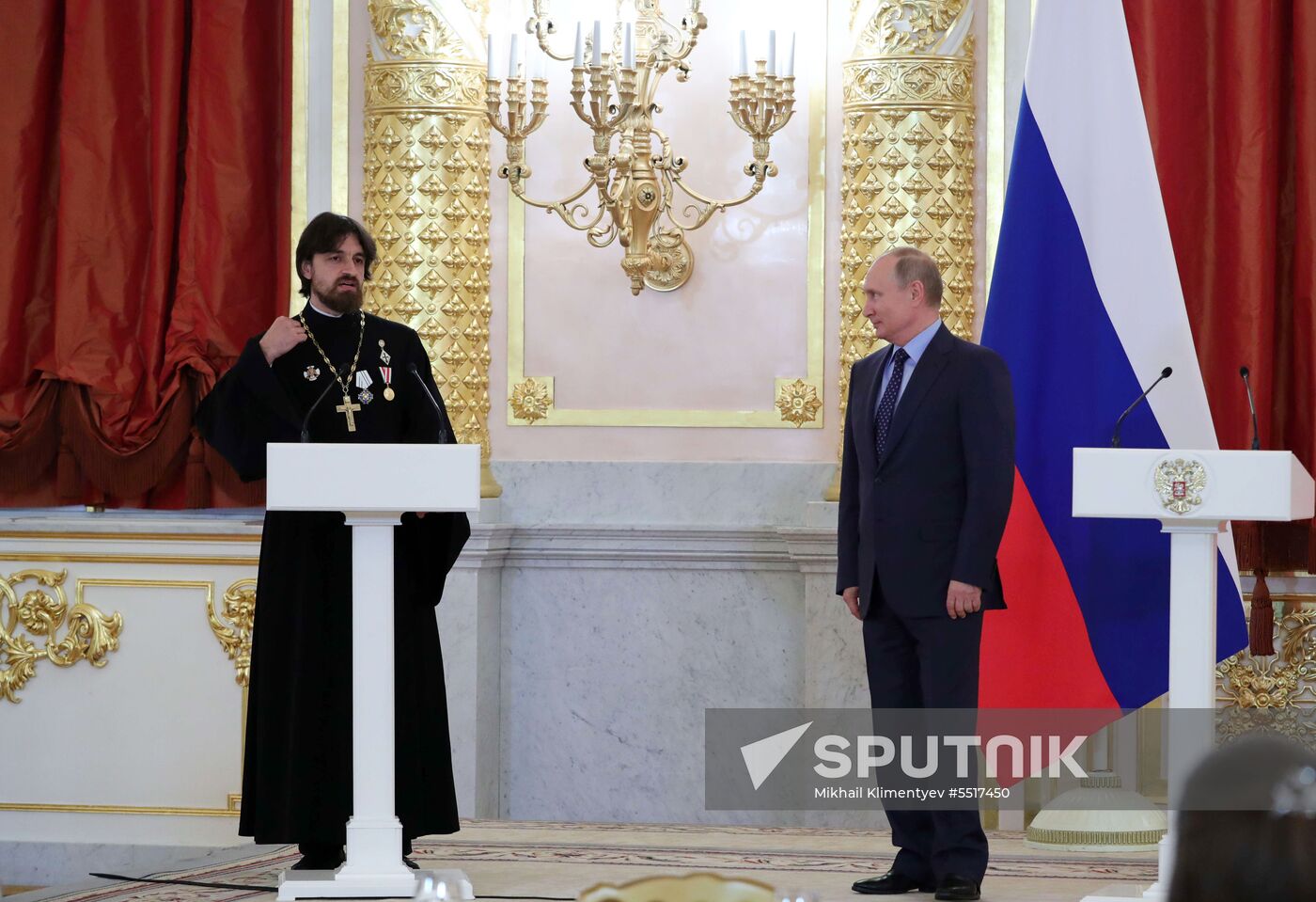 President Vladimir Putin awards Orders of Parental Glory