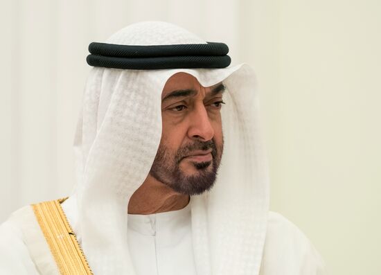 President Putin meets with Crown Prince of Abu Dhabi Mohammed Al Nahyan