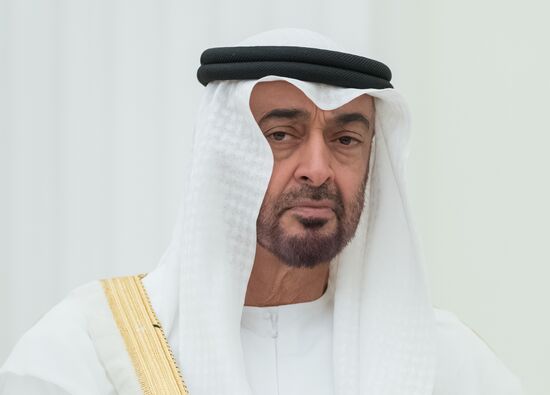 President Putin meets with Crown Prince of Abu Dhabi Mohammed Al Nahyan