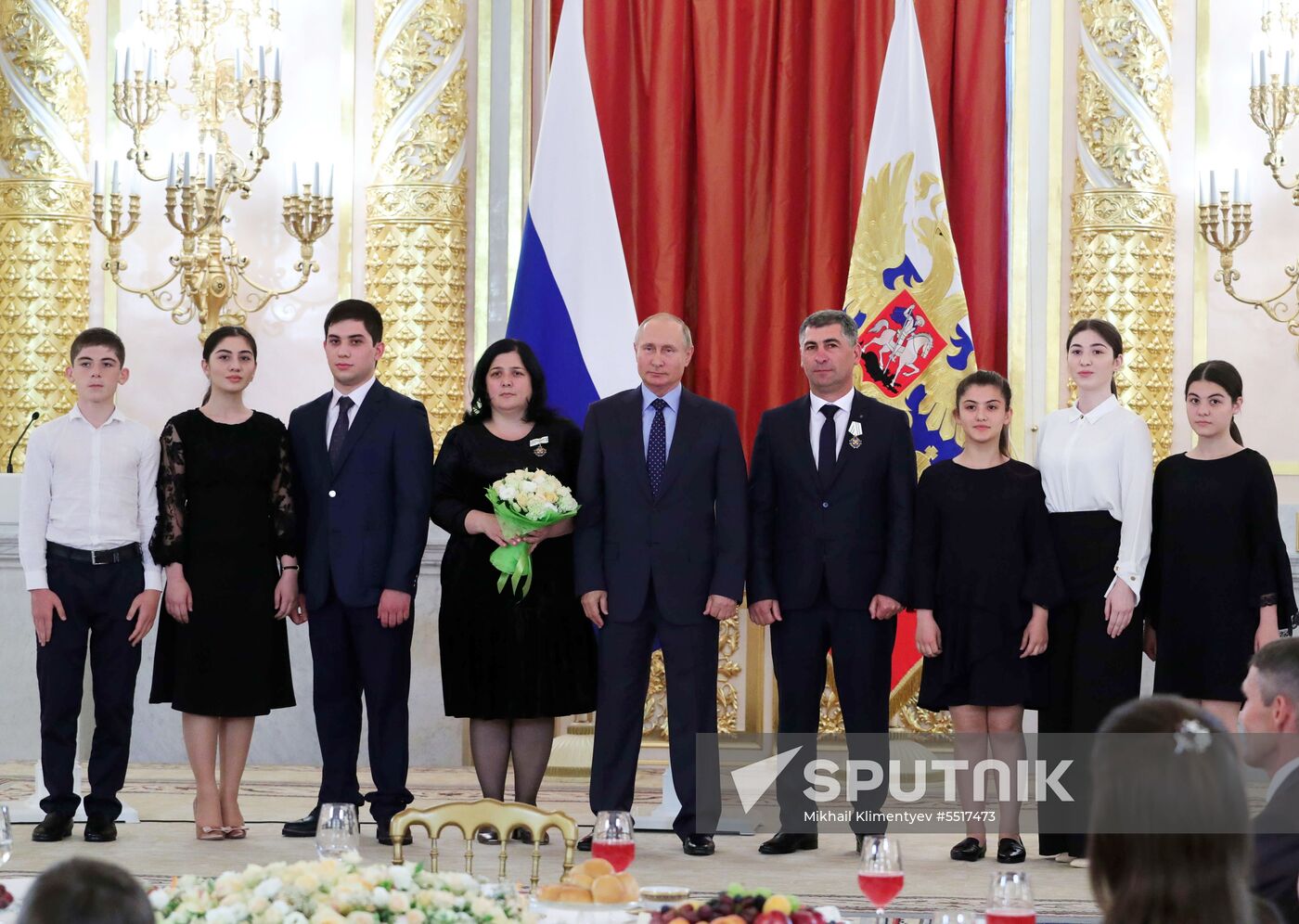 President Vladimir Putin awards Orders of Parental Glory