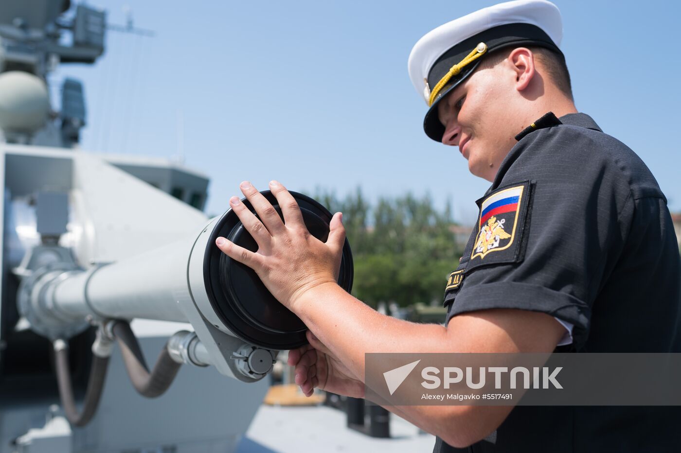 Vyshny Volochek corvette hoists St. Andrew's flag in Sevastopol