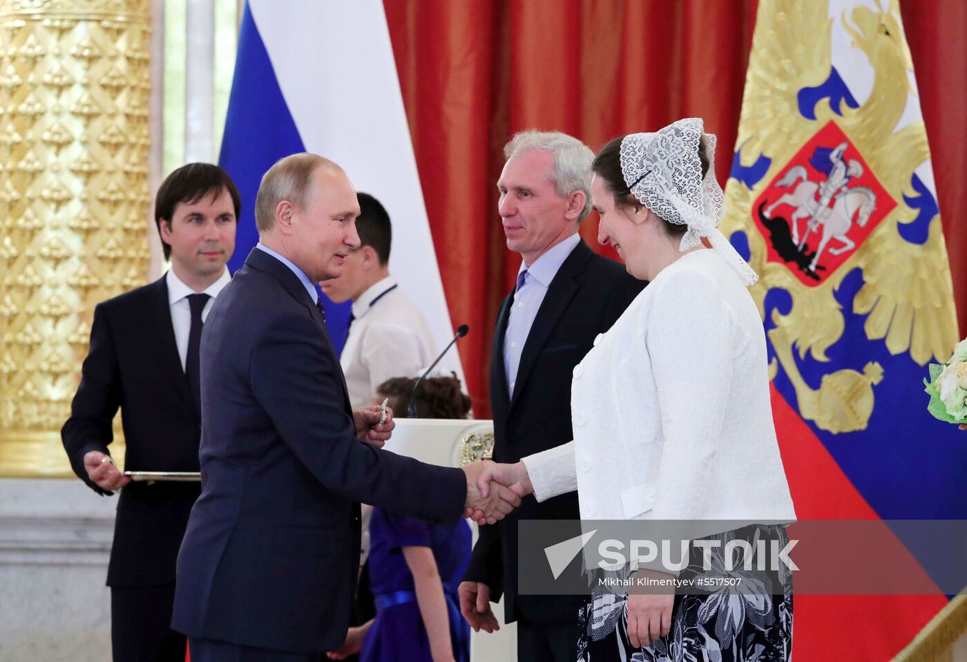 President Vladimir Putin awards Orders of Parental Glory