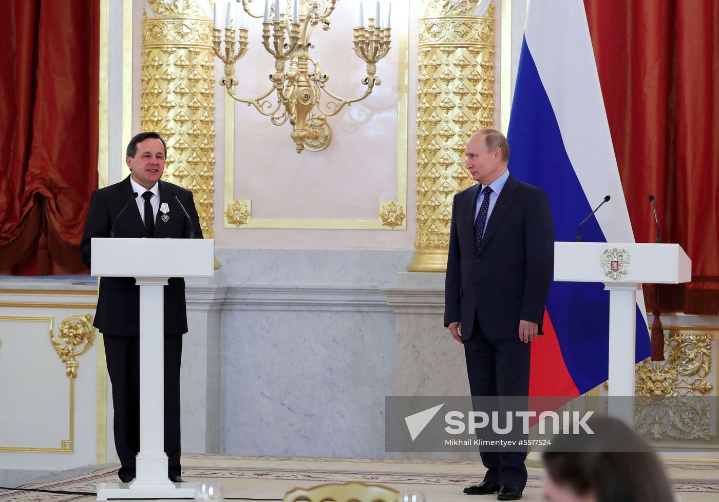 President Vladimir Putin awards Orders of Parental Glory