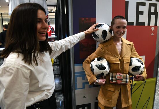 Adidas pop-up store opens ahead of 2018 FIFA World Cup
