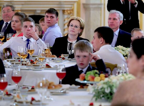 President Vladimir Putin awards Orders of Parental Glory