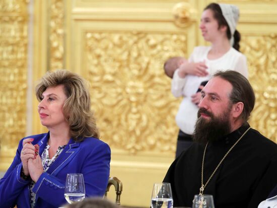 President Vladimir Putin awards Orders of Parental Glory