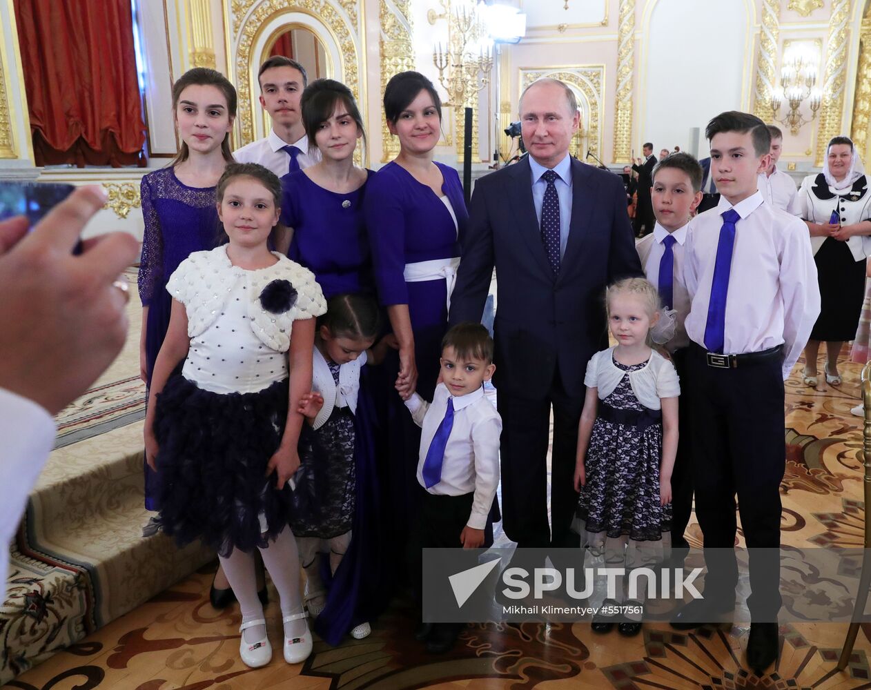President Vladimir Putin awards Orders of Parental Glory