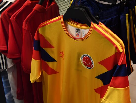 Adidas pop-up store opens ahead of 2018 FIFA World Cup