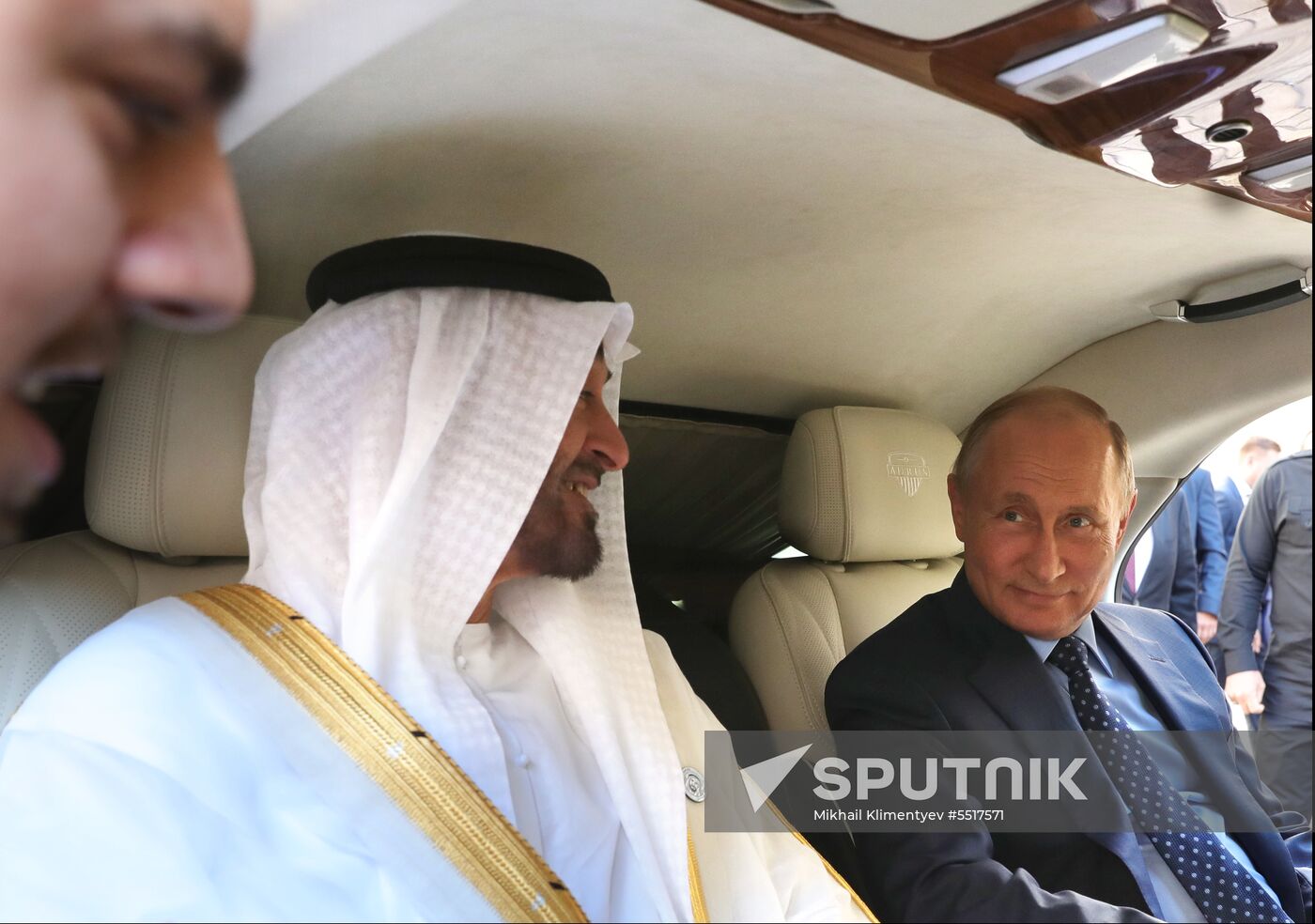 President Putin meets with Crown Prince of Abu Dhabi Mohammed Al Nahyan
