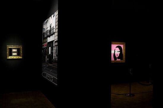 Early show of Banksy exhibition in Moscow