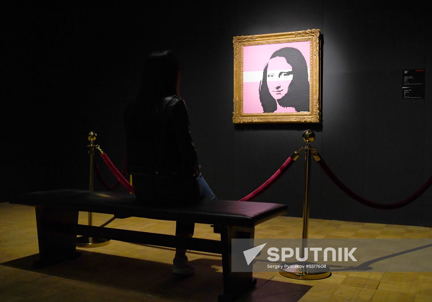 Early show of Banksy exhibition in Moscow