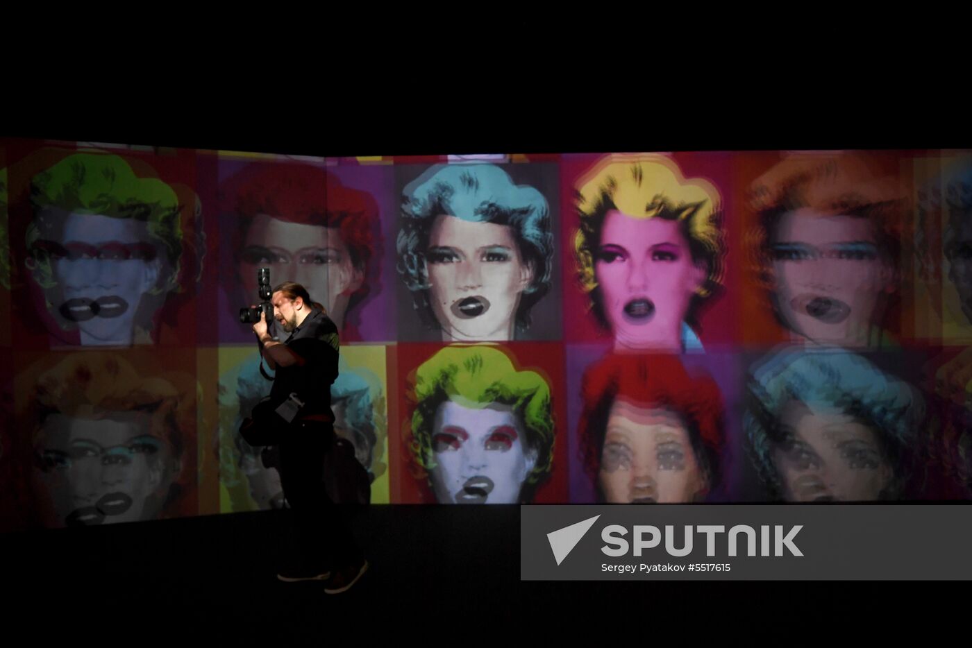 Early show of Banksy exhibition in Moscow