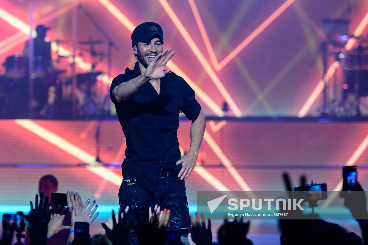 Enrique Iglesias's concert in Moscow