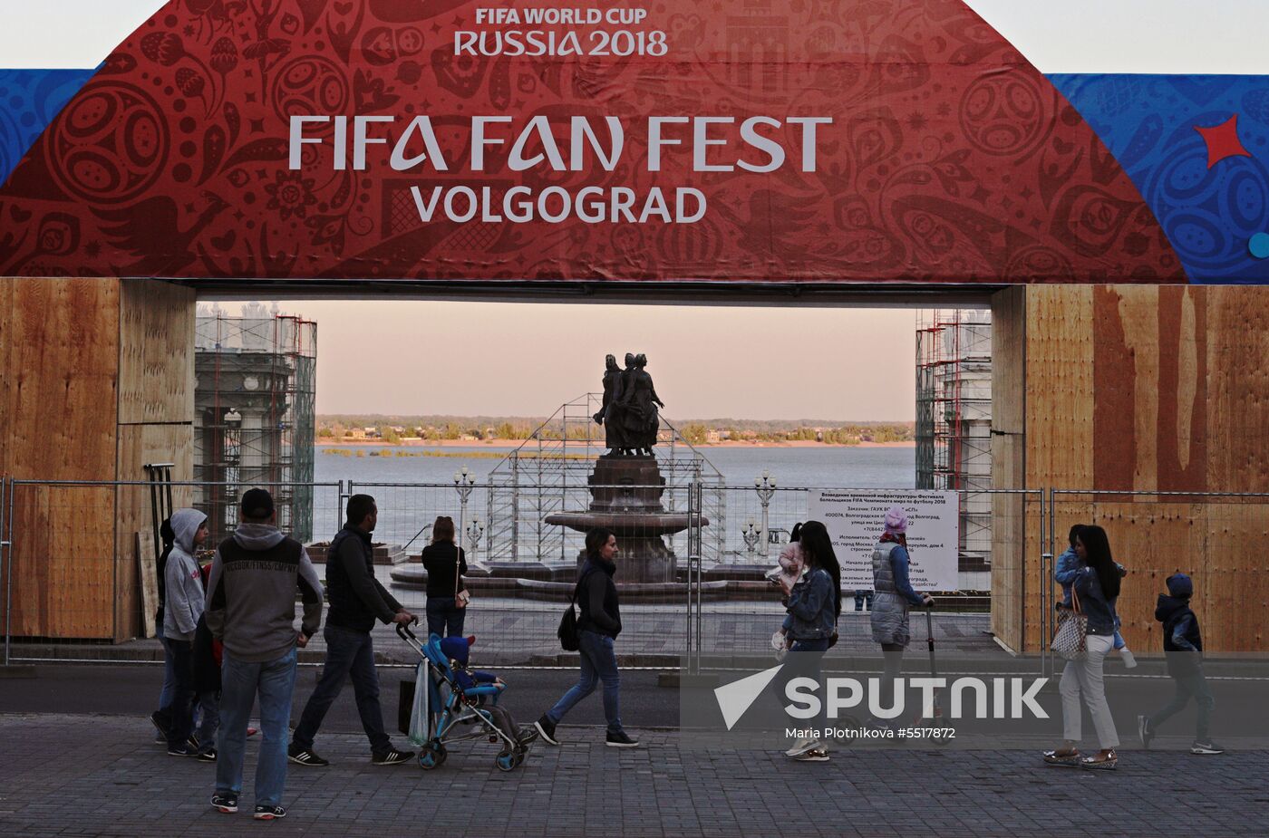 Russia World Cup Preparations Volgograd